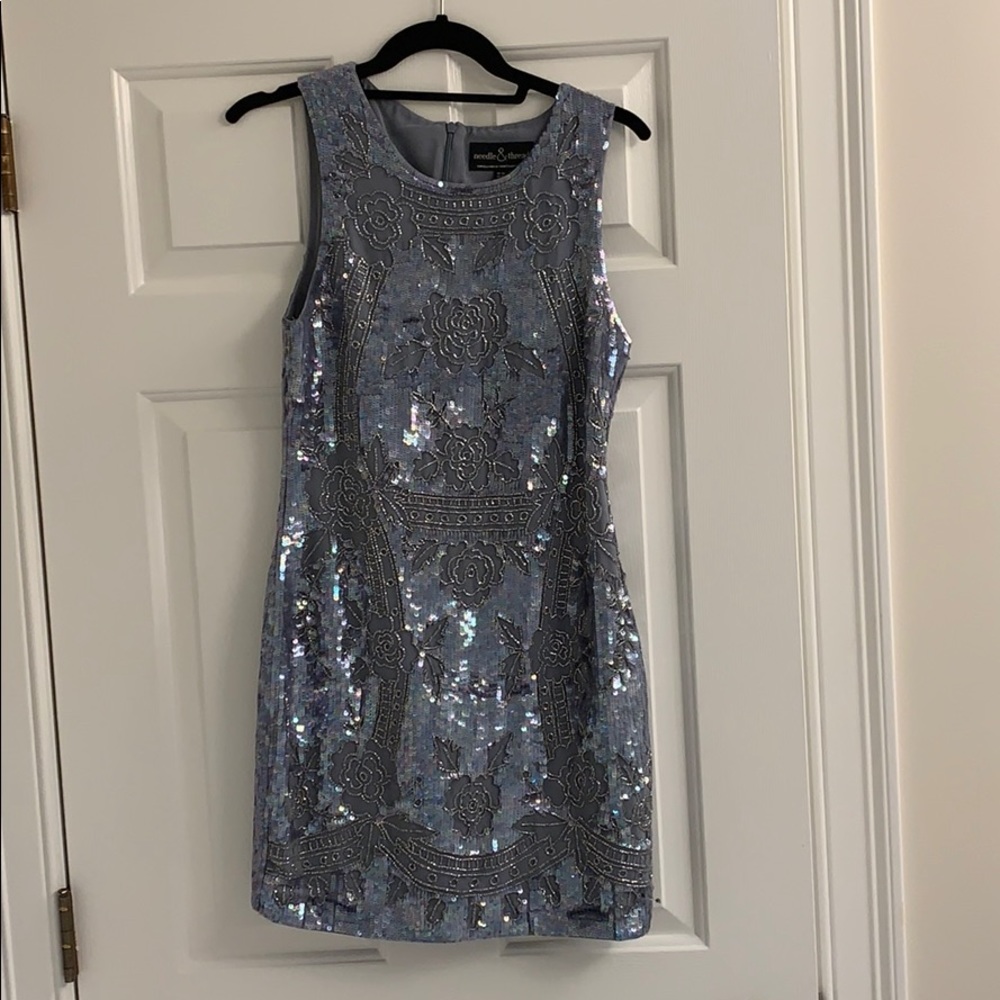 Needle And Thread Sequin Dress